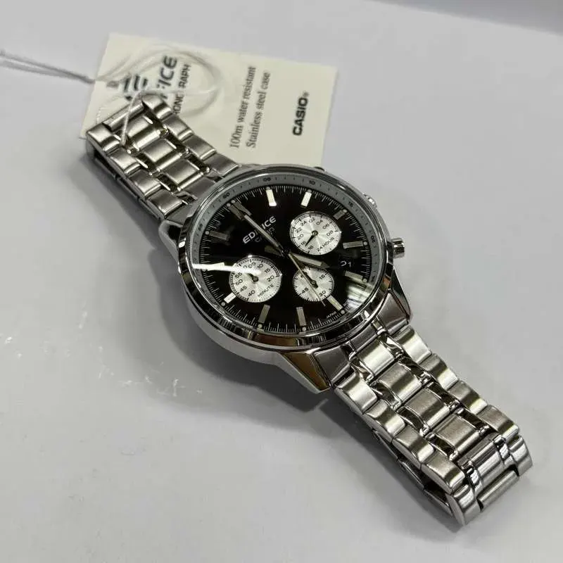 Casio Edifice Sporty chronograph Black Dial Men's Watch- EFR-575D-1AV